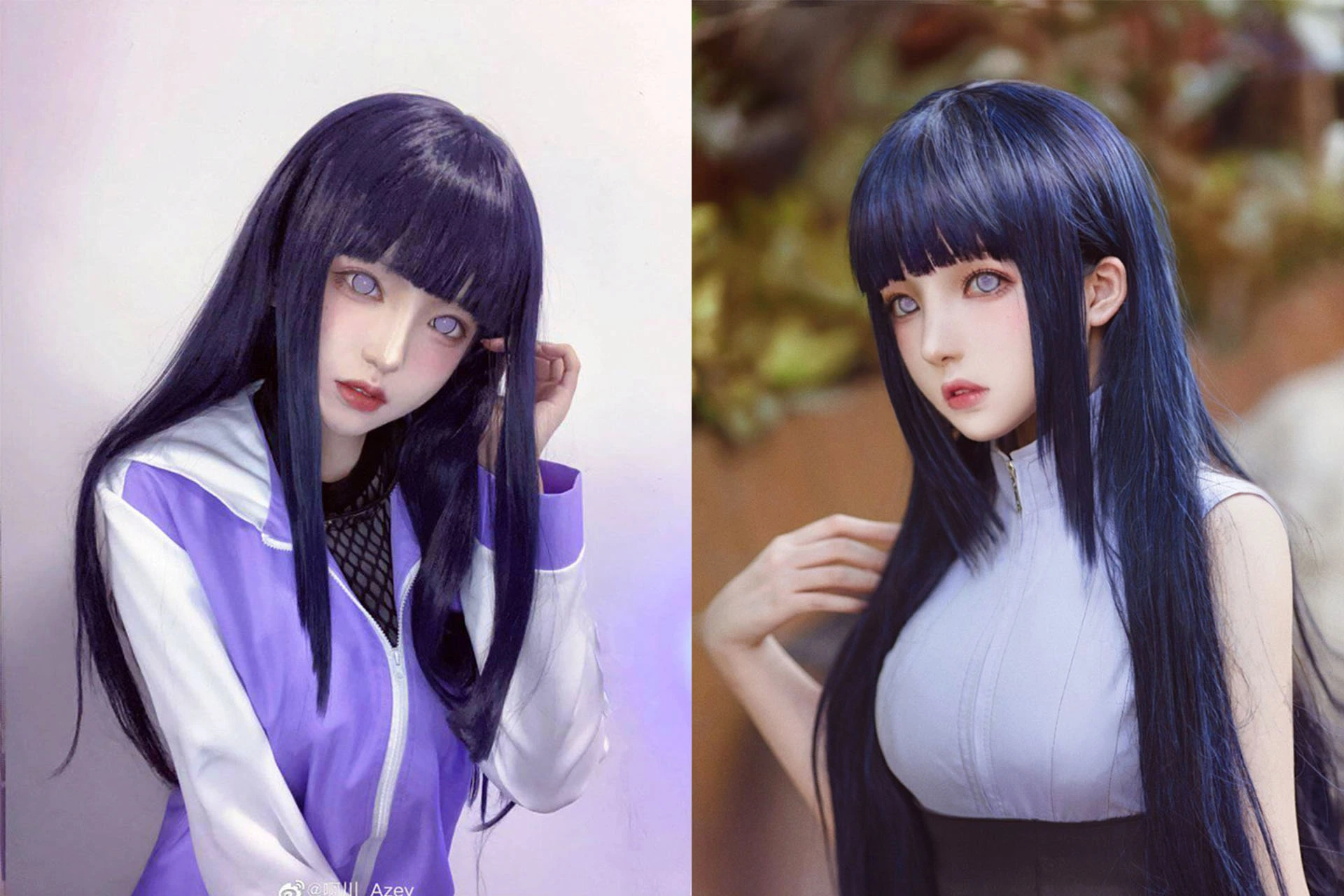 cô gái xinh cosplay nhân vật anime Naruto.