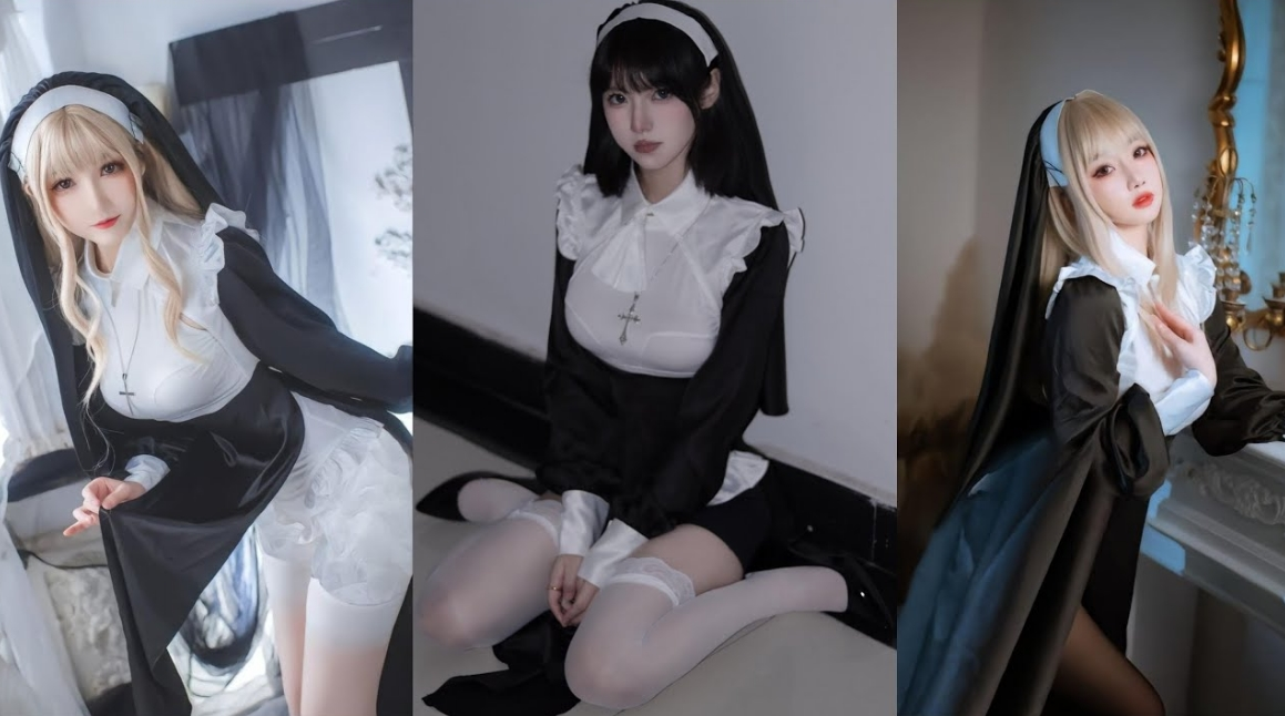 Gái xinh cosplay nhân vật anime nữ sơ