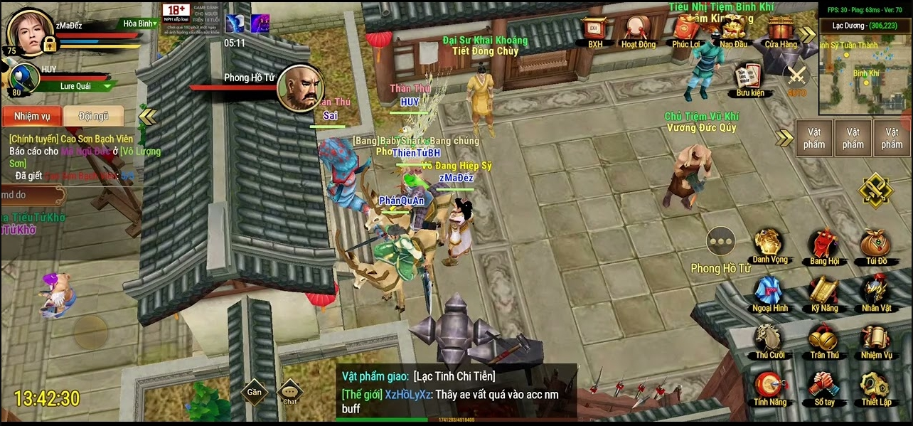 Gameplay Thần long mobile cực kỳ hấp dẫn