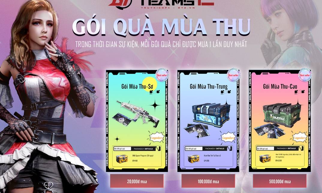 Ra mắt mới 3 gói quà mùa thu 2024