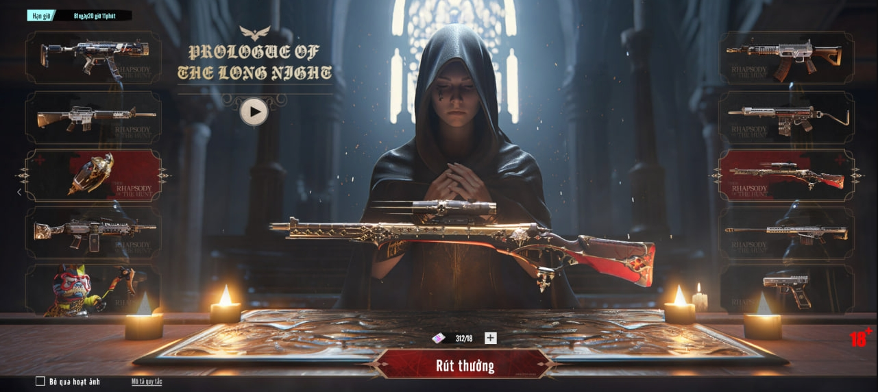 Kho báu Falcon “mở đầu đêm dài” với hàng loạt vật phẩm