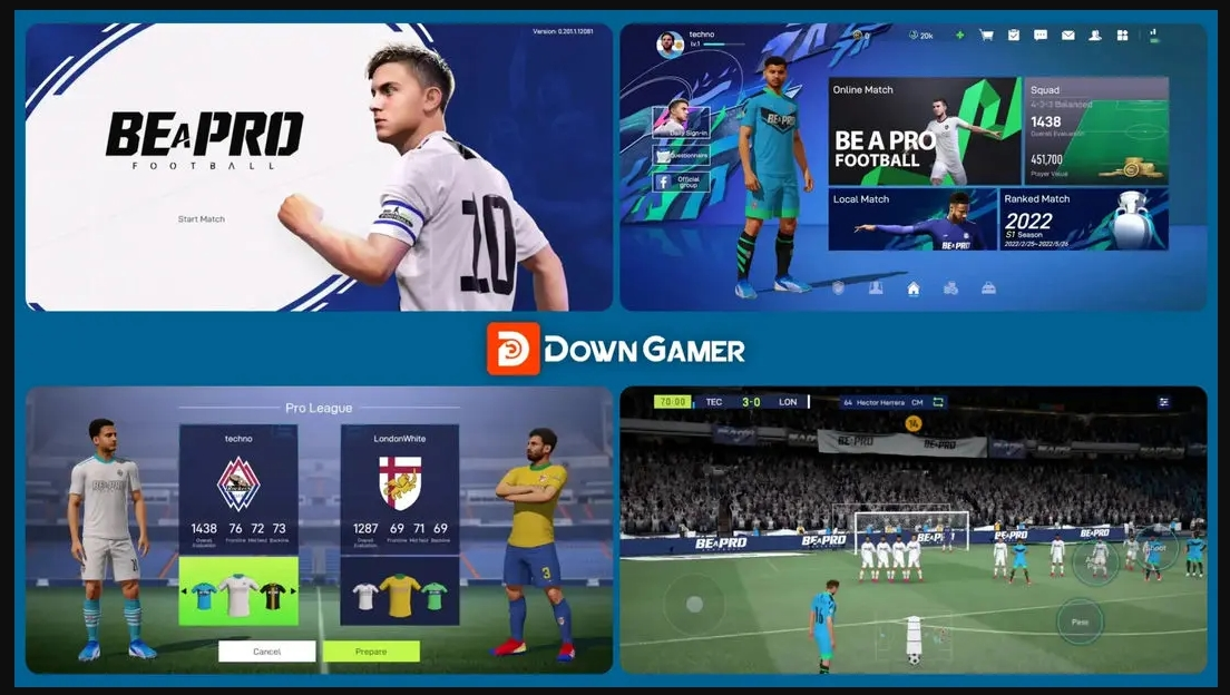 game bóng đá Be a Pro Football