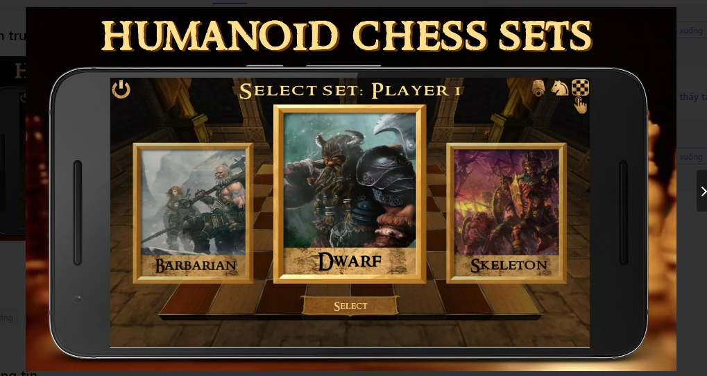 Chọn đội quân tùy thích