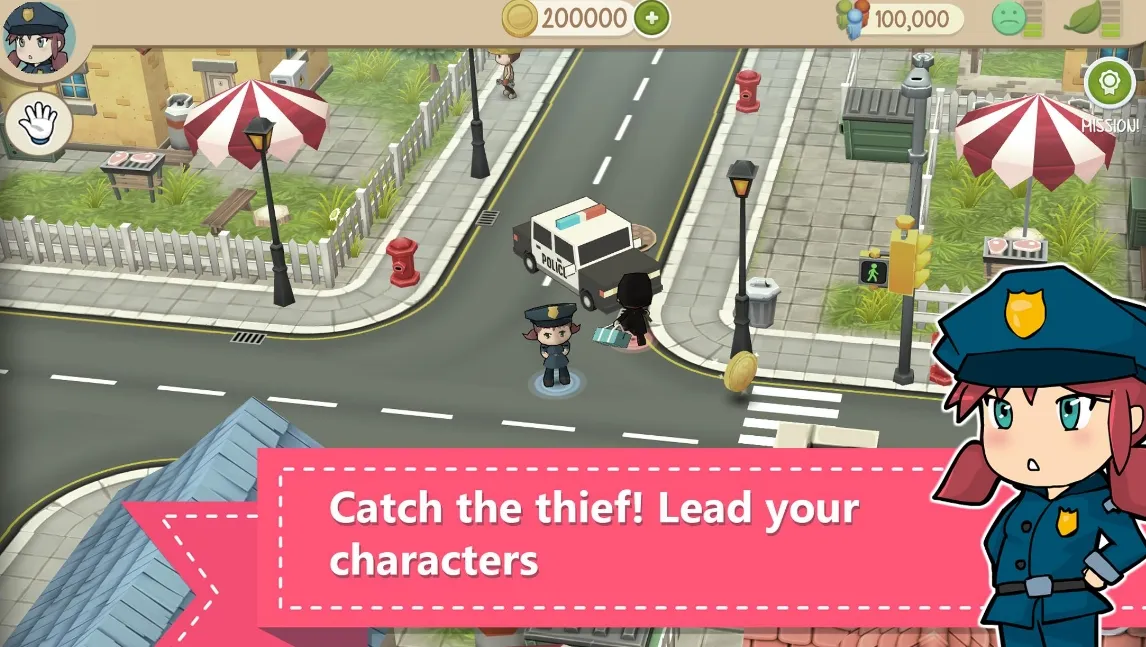 Chibi Town với những nhân vật hình chibi cute 