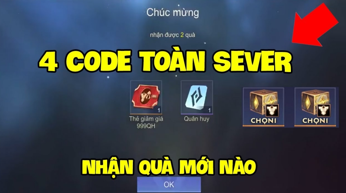 Danh sách giftcode Liên Quân mới 
