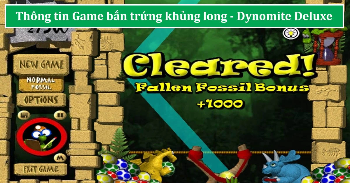 Thông tin cần biết khi chơi game mini Dynomite 