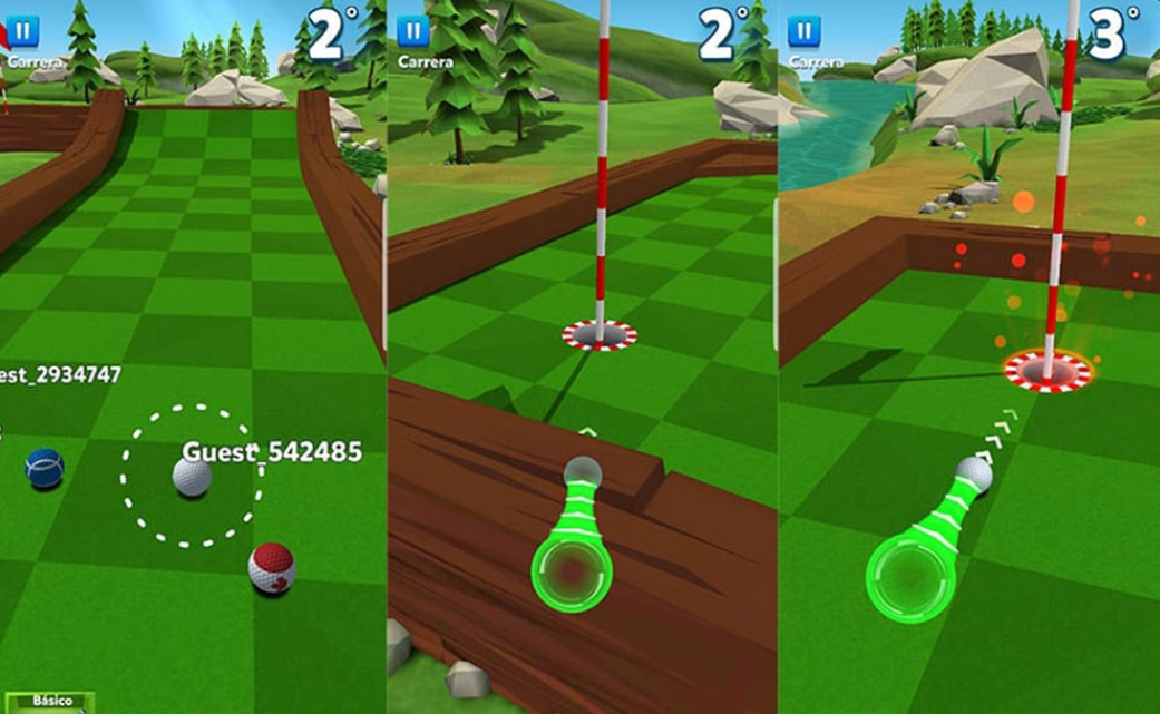 chú ý khi game thủ thi đấu Golf Battle