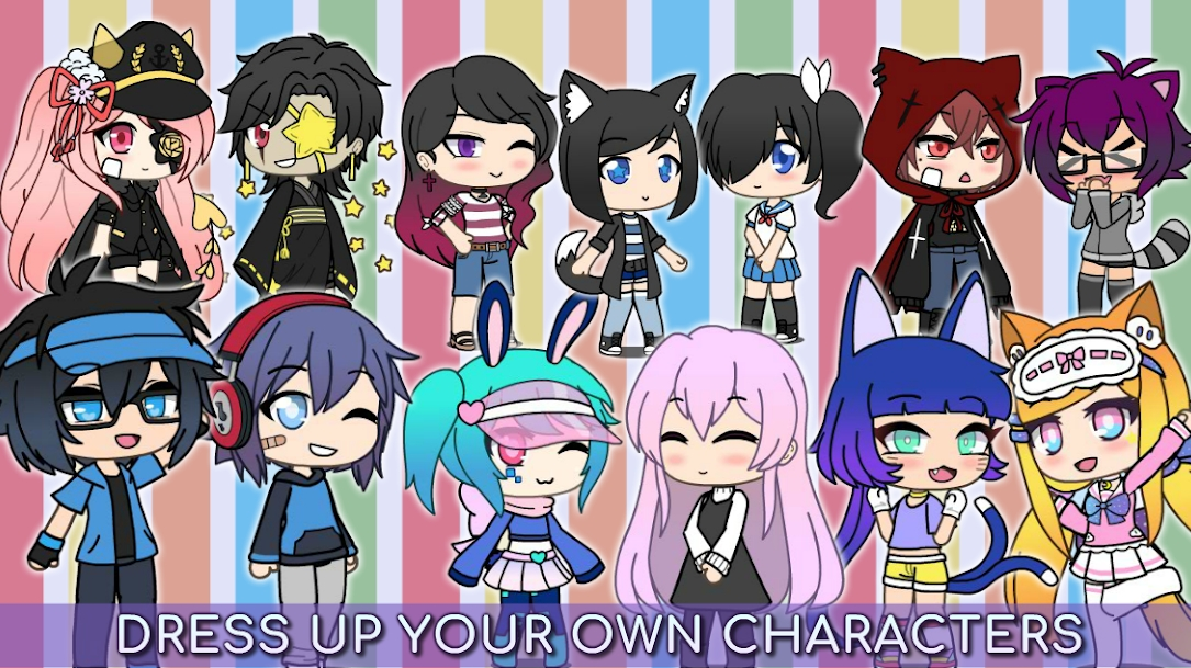 Gacha Life – game thời trang anime