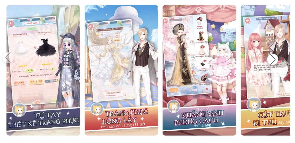 nét sáng thu hút người đam mê game thời trang