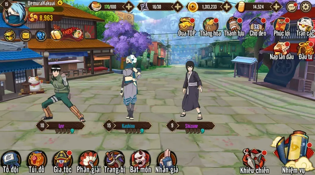 Nhẫn giả vô song 3D – game Naruto do người Việt phát triển