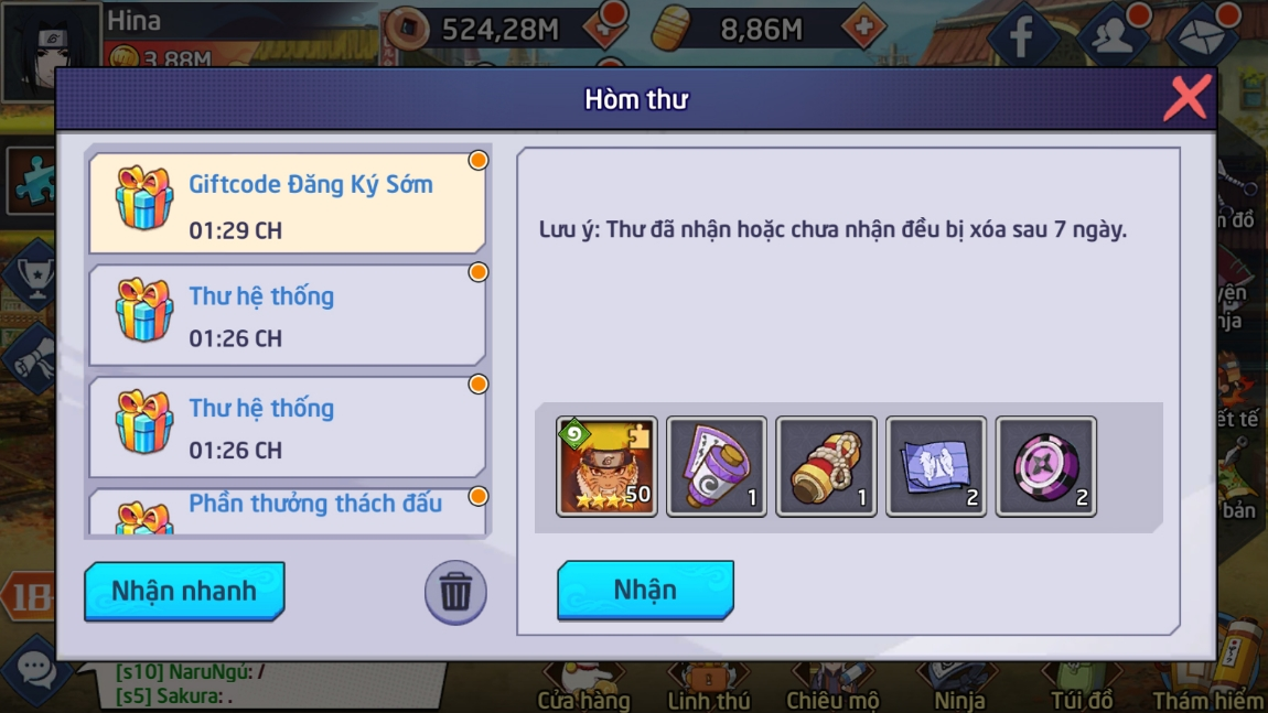 Hướng dẫn nhập code Htng