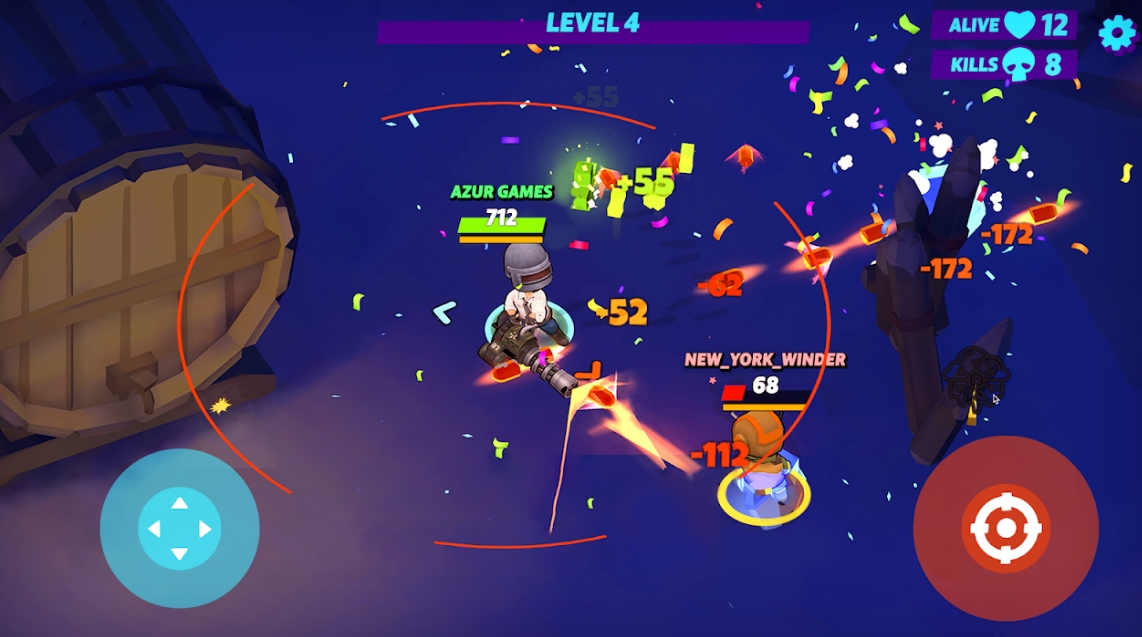 tựa game.io thuộc thể loại battle royale