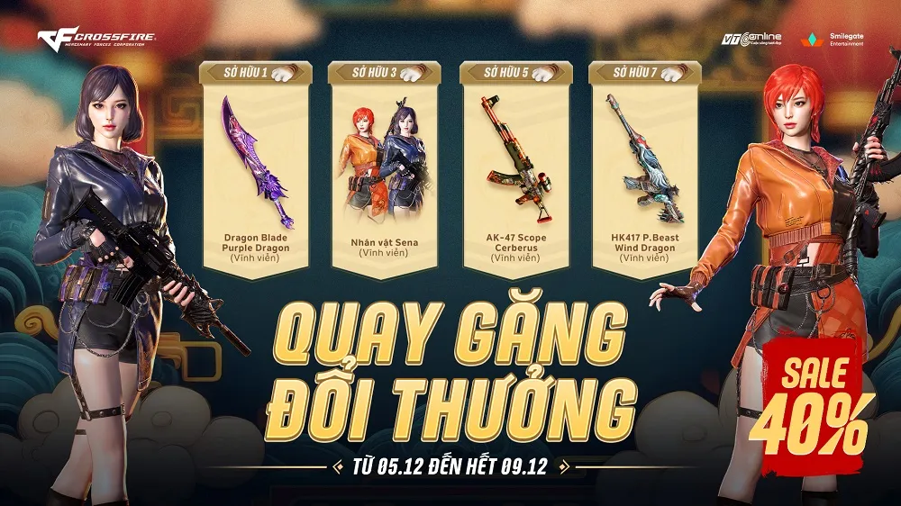 Sự kiện hot dotkich Cross Fire chào mừng Giáng Sinh