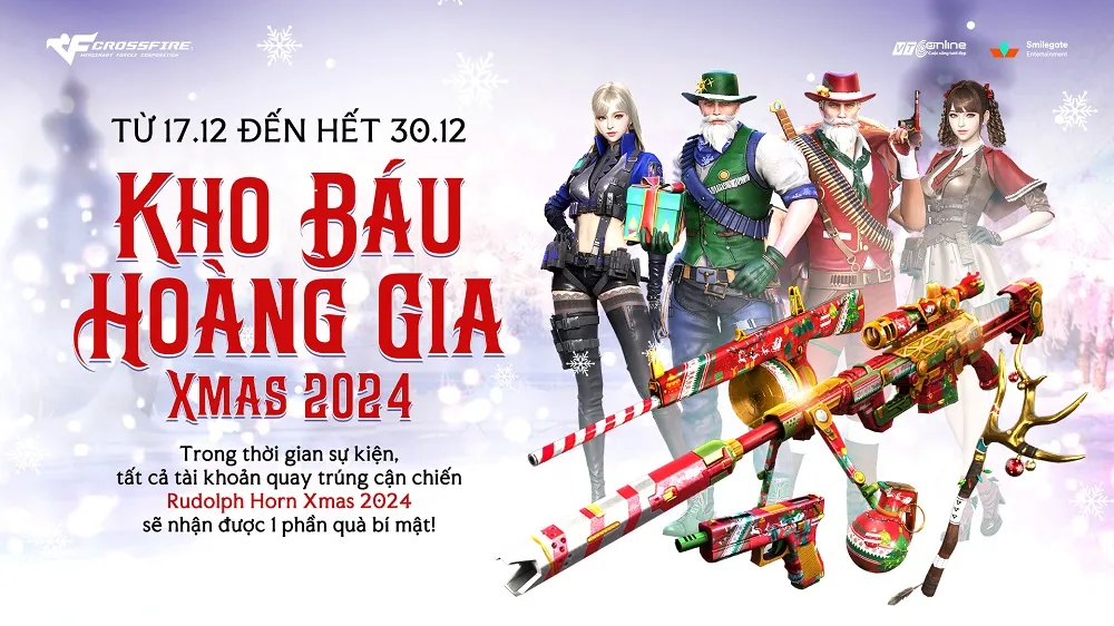 Sự kiện hot dotkich Cross Fire chào mừng Giáng Sinh
