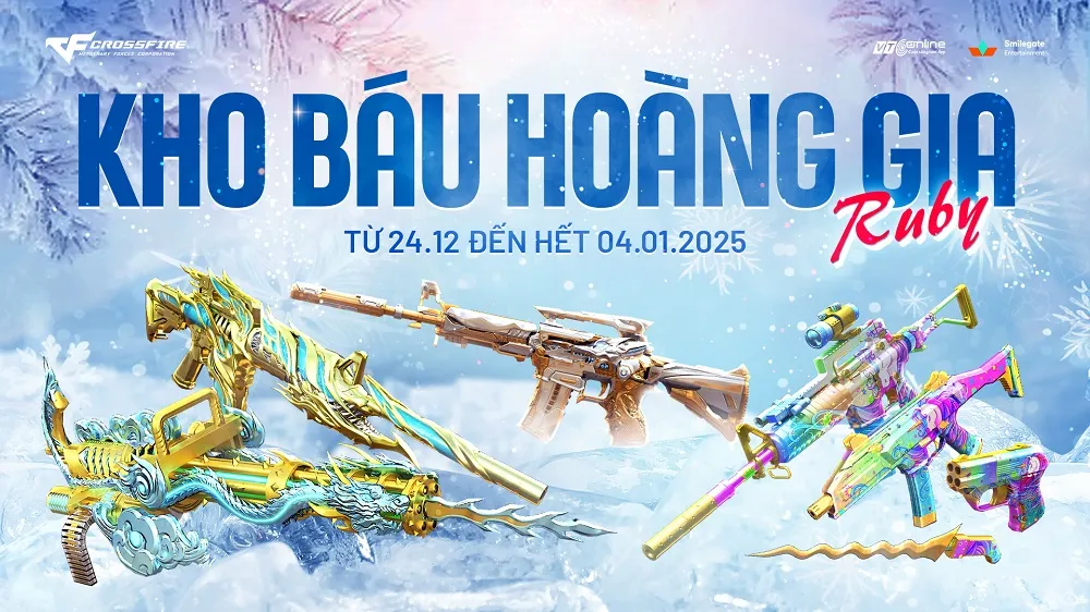 Chào Xmas cùng Kho Báu Hoàng Gia Ruby 