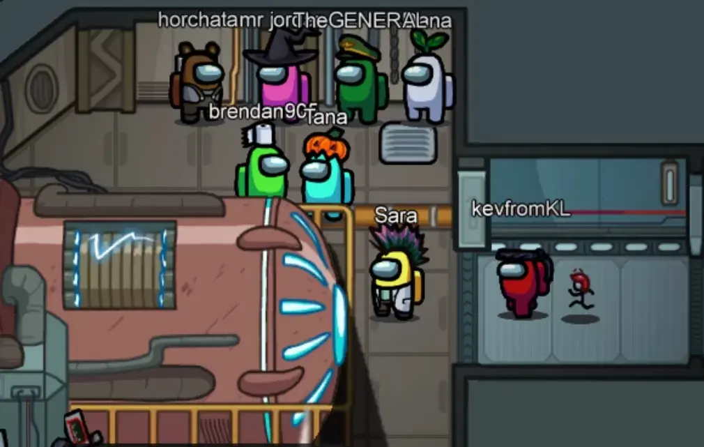 phe Crewmate trong game Among Us