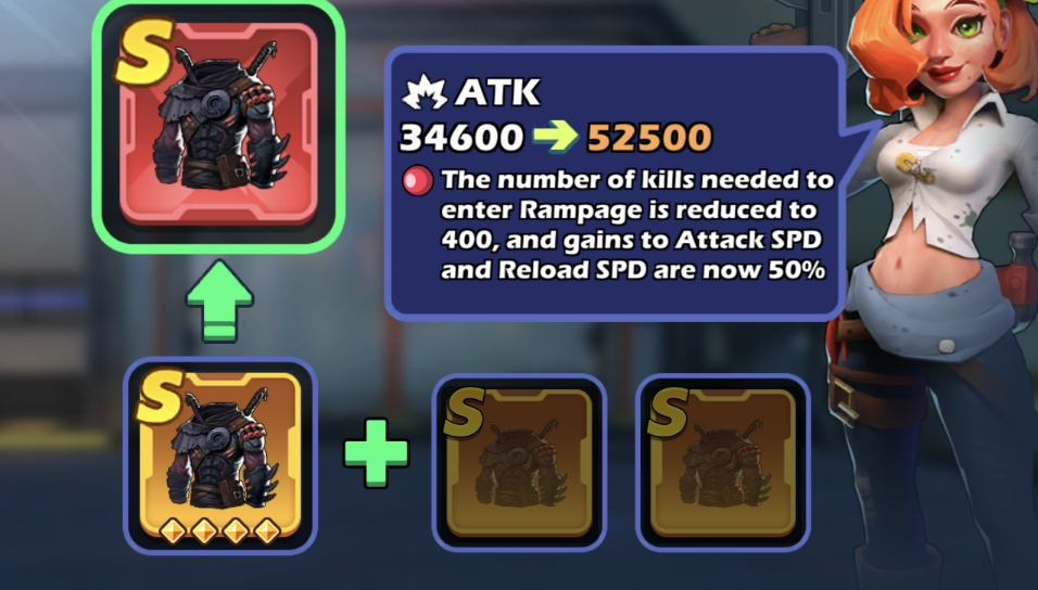 nâng cấp vũ khí chiến đấu trong VTC game Anh hùng cấm địa