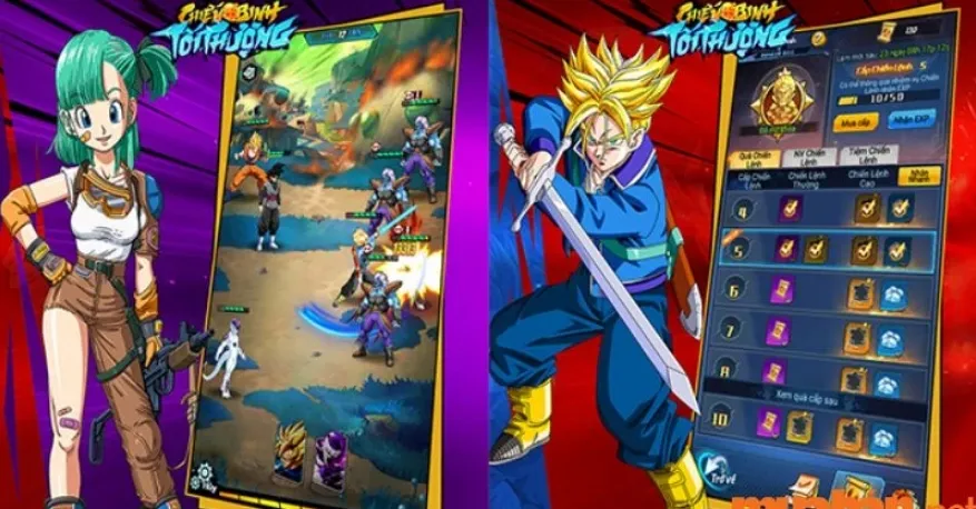 tính năng trong game 7 vien ngoc rong – Chiến Binh Tối Thượng