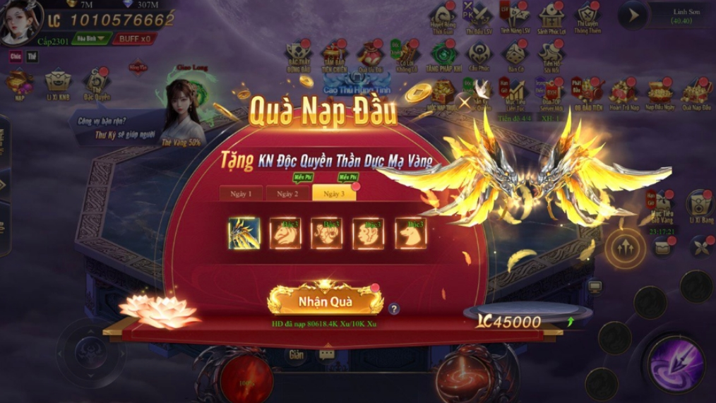 Nhận code trong những sự kiện