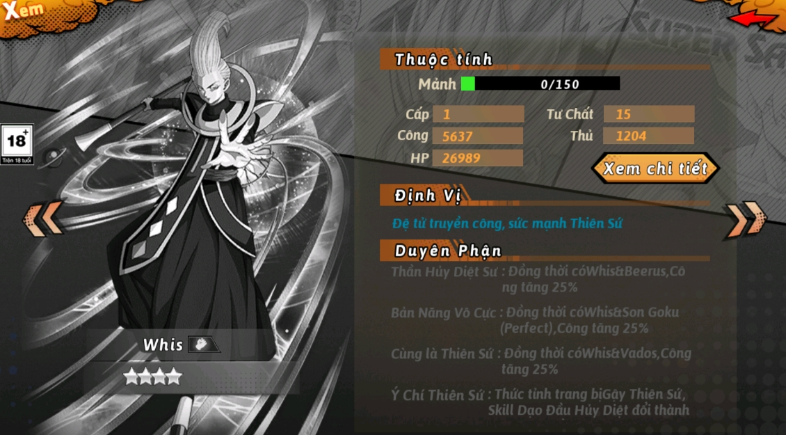 nhân vật trong Rồng thần siêu cấp 