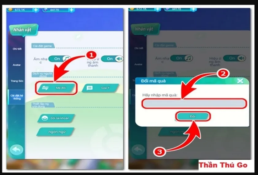 nhận code Thần Thú Go nhanh và mới nhất