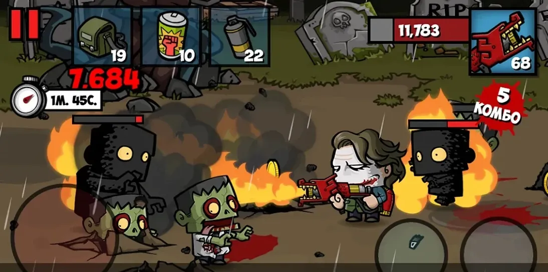 Gameplay của Zombie Age 3