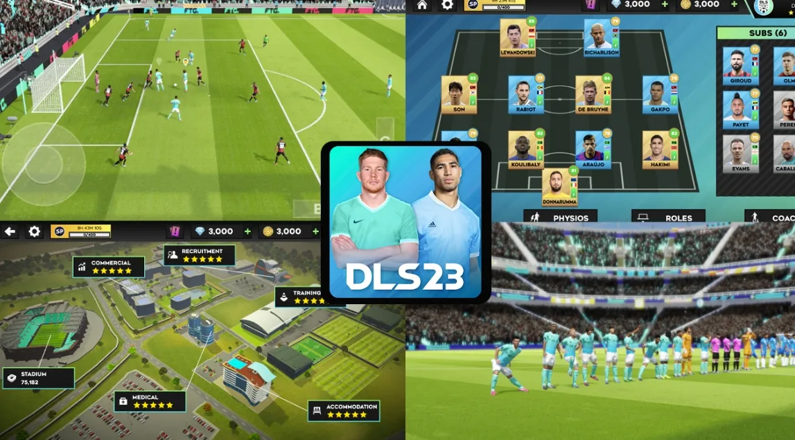 Game bóng đá Dream League Soccer