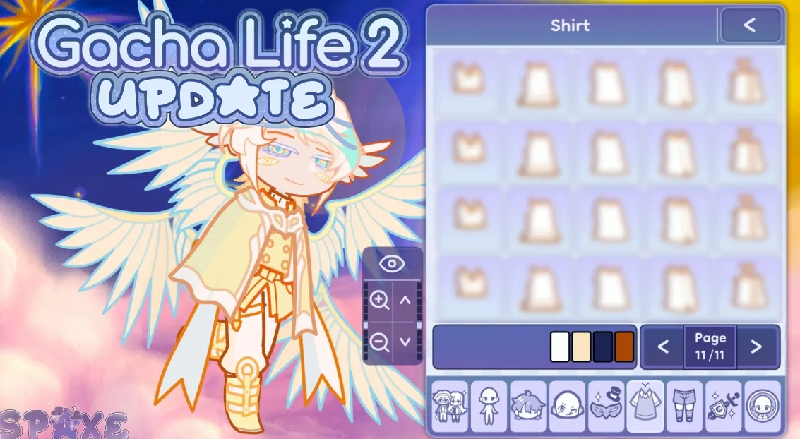 Mô phỏng quay Gacha game Gacha Life 2