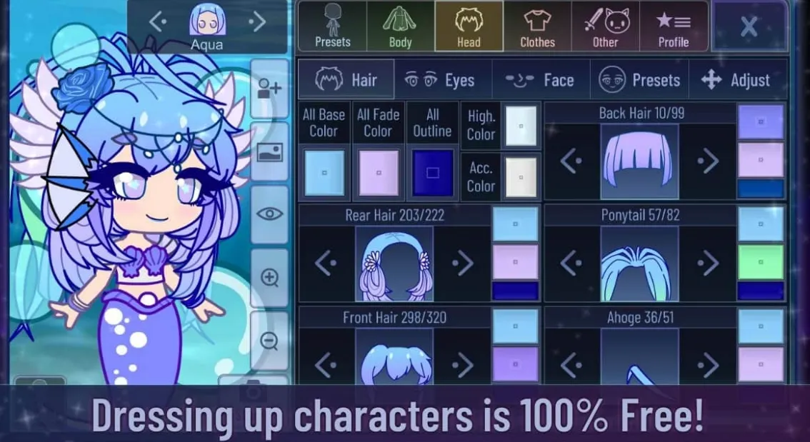 Gacha Life 2 miễn phí nhiều lựa chọn