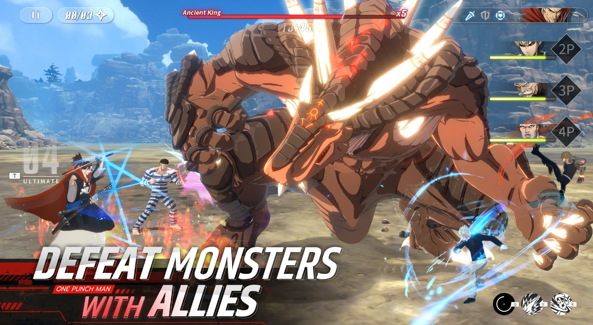 Áp dụng tải game One Punch Man World