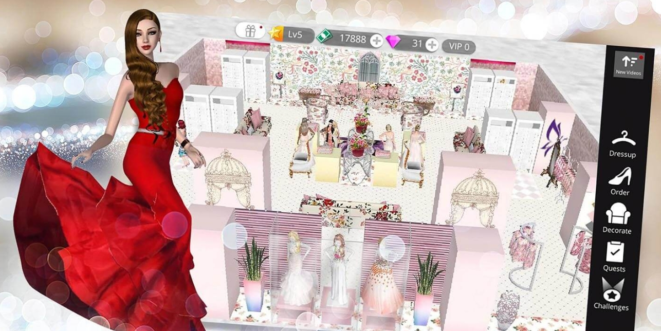 tham gia game thời trang Fashion Empire