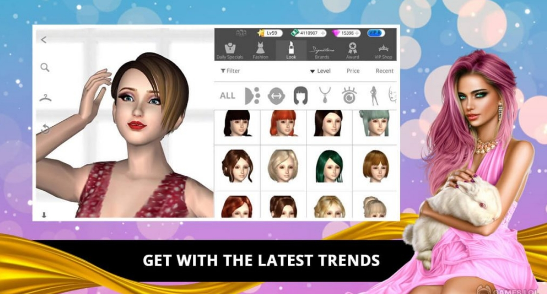 quy trình chơi game thời trang Fashion Empire