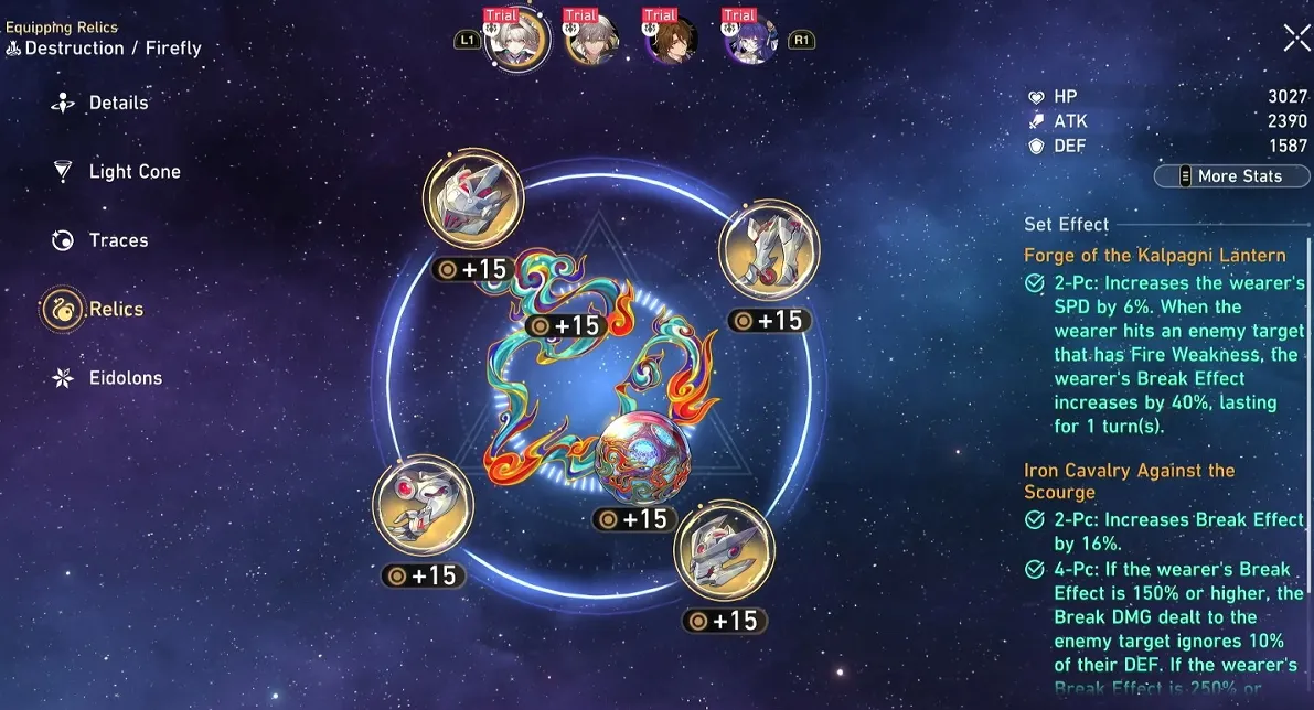 Thông tin căn bản cần nắm về nhân vật Firefly Hsr