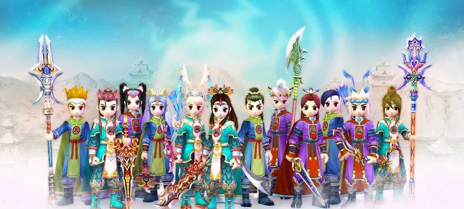 nhân vật trong Hiep Khach Giang Ho VTC