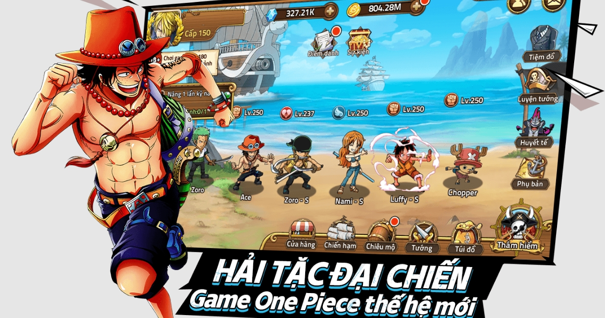 Game Kame One Piece Huyền Thoại Hải Tặc