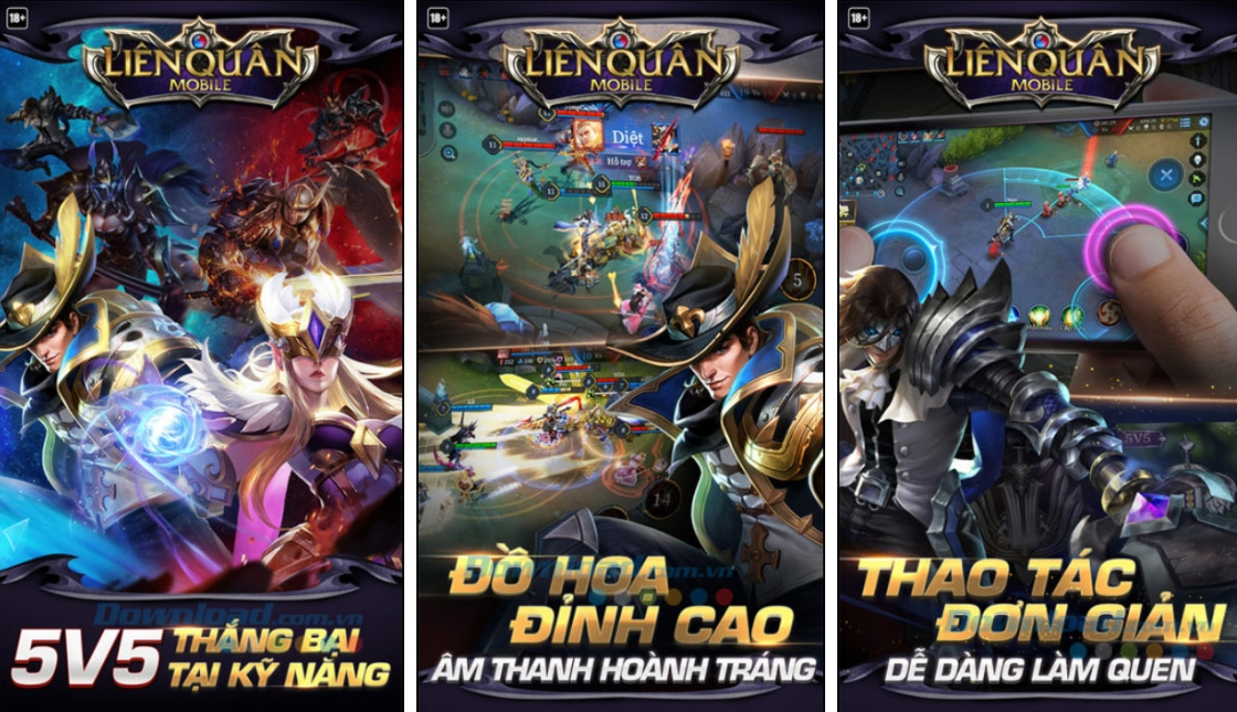 game thủ tải Liên quân