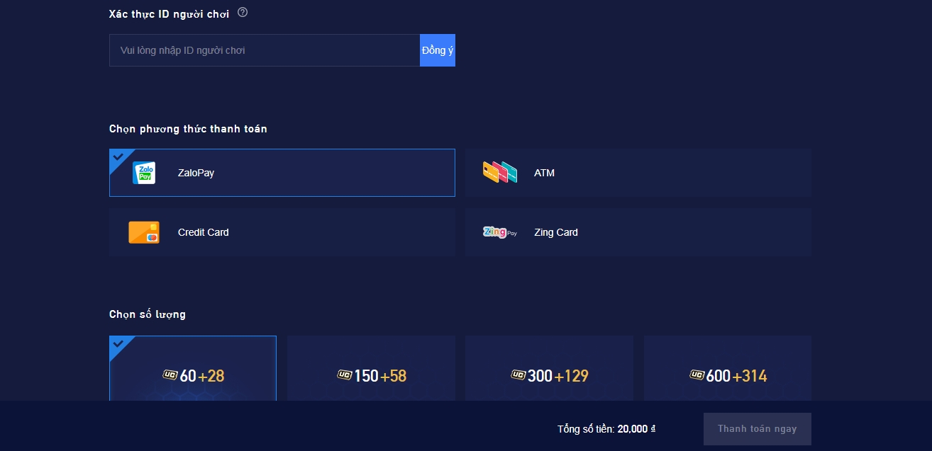 Tham khảo cách nạp PUBG mobile