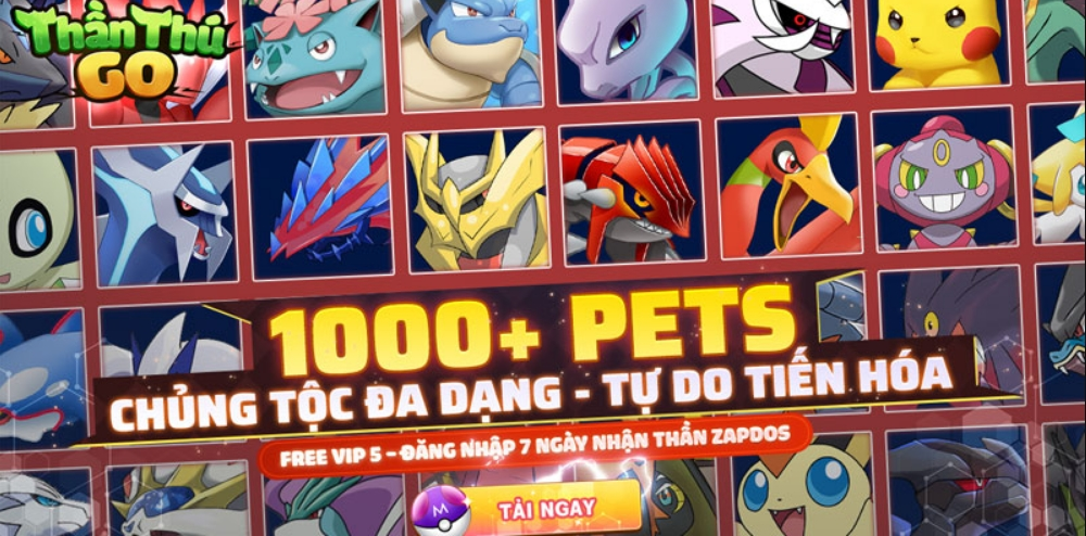 Thần thú Go và các tính năng độc đáo