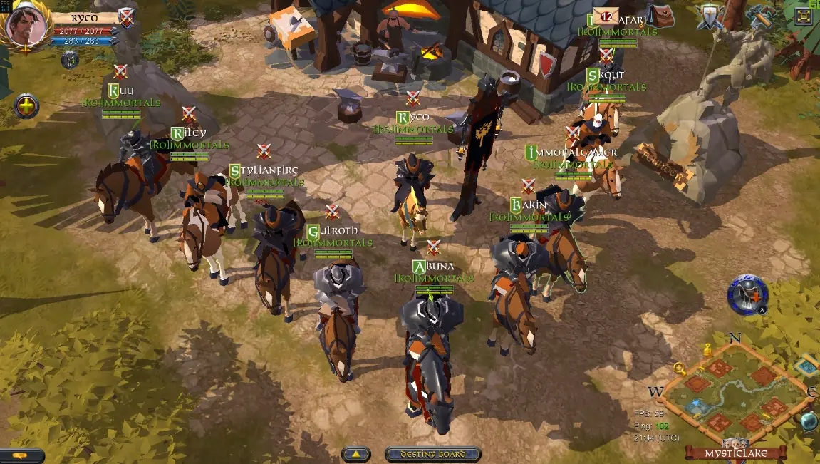 Chi tiết về nội dung game Albion Online
