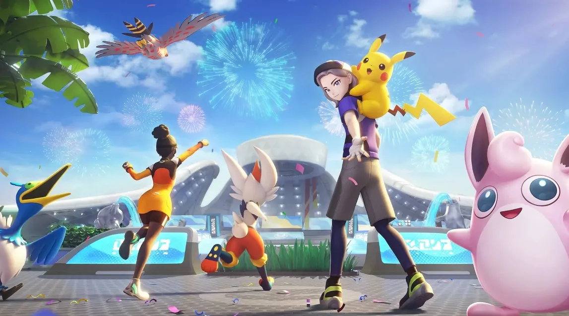 Newbie chơi Pokémon Unite Apk