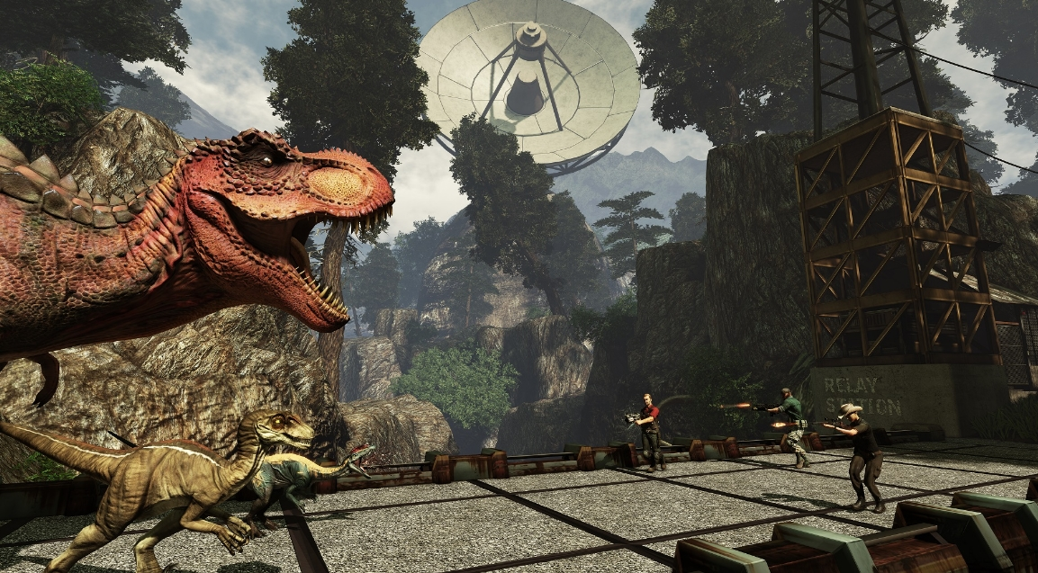 Chơi game khủng long sinh tồn Primal Carnage Extinction