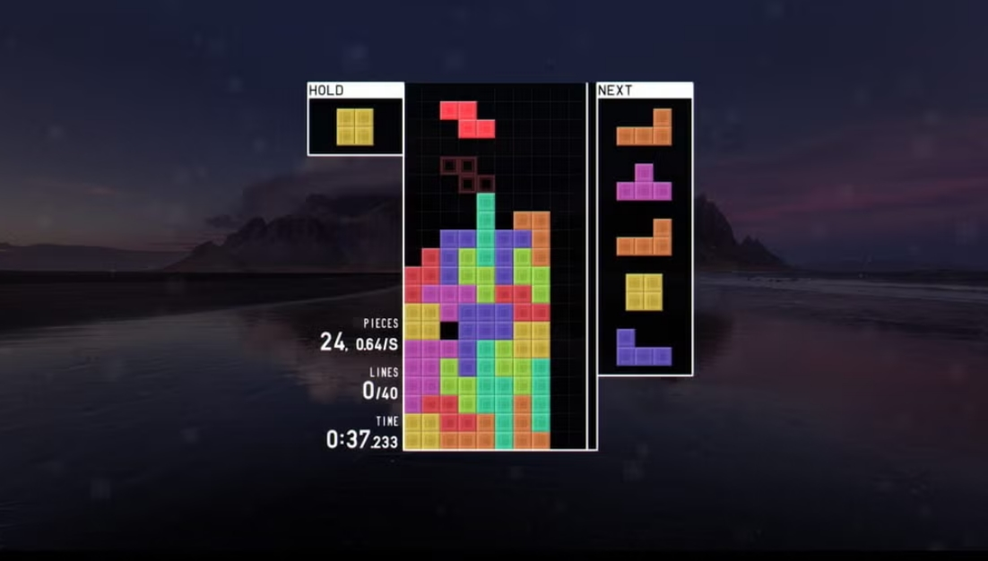 Chế độ đa người chơi trong game.io TETR