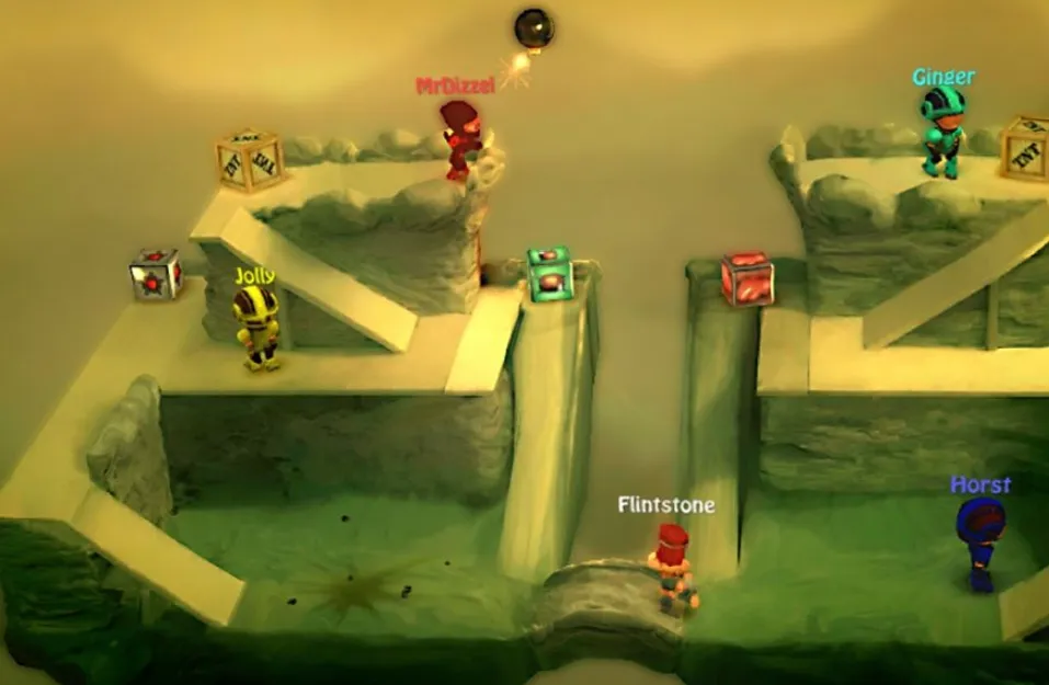 game 2 người chơi BombSquad