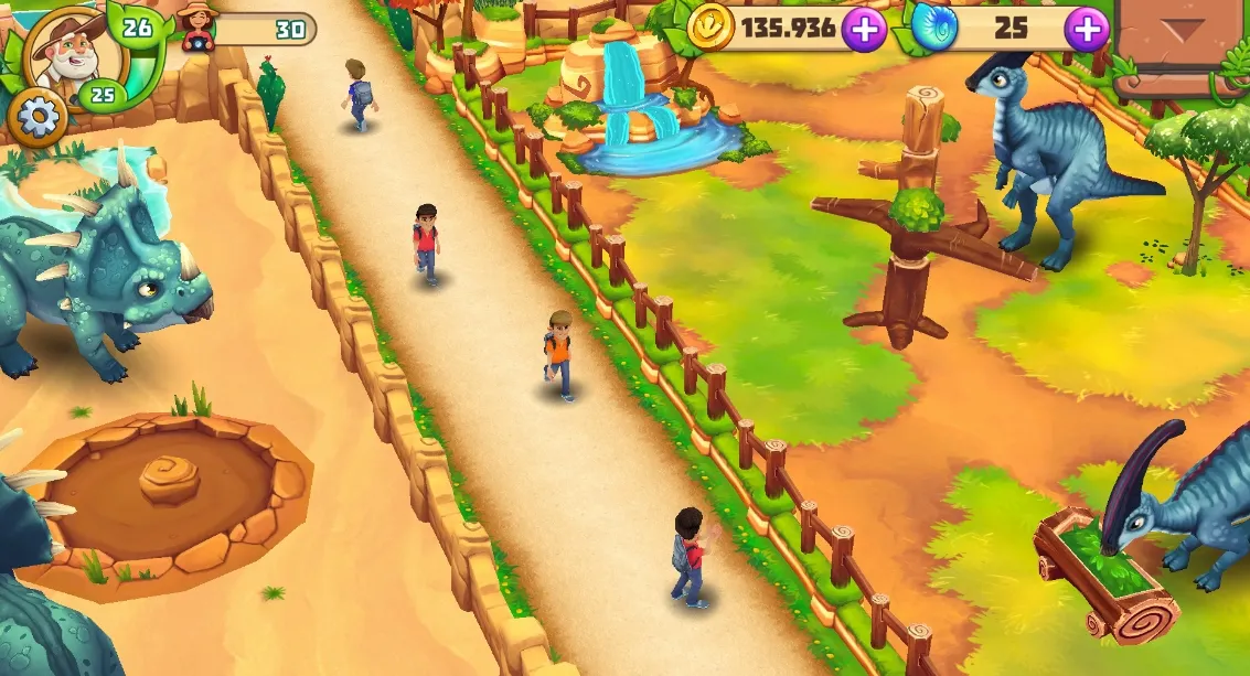 game khủng long Dinosaur Park: Primeval Zoo