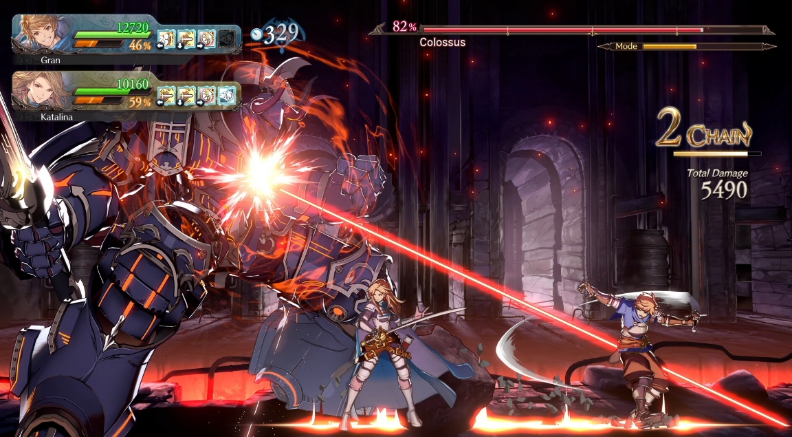 Phiên bản game Granblue Fantasy Versus