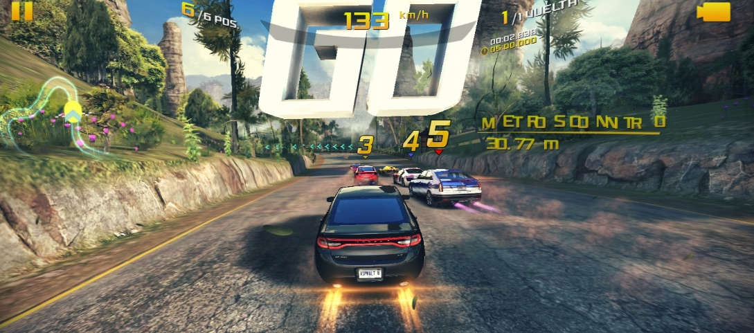 nổi bật của trò chơi đua xe Asphalt 8