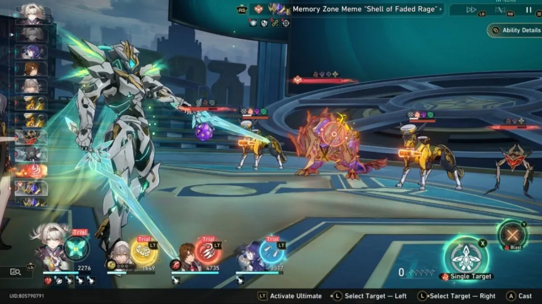 Đội hình xuất sắc nhất dành cho Firefly Hsr