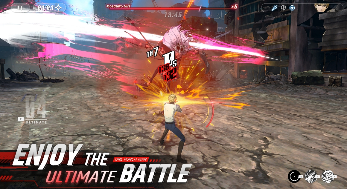 trải nghiệm game One Punch Man World