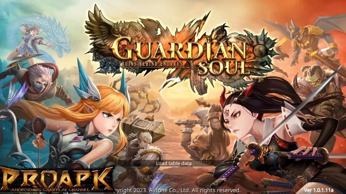 Nội dung của tựa game Guardian Soul Entarus
