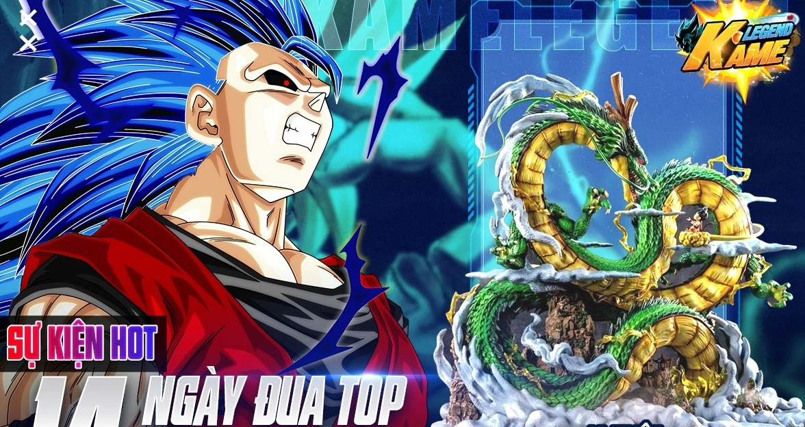 Kame Legend – game đấu tướng với nhân vật Dragon ball 